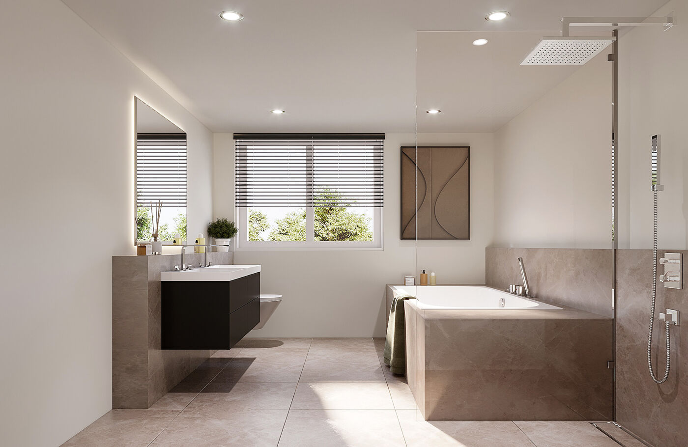 Badezimmer Visualisierung