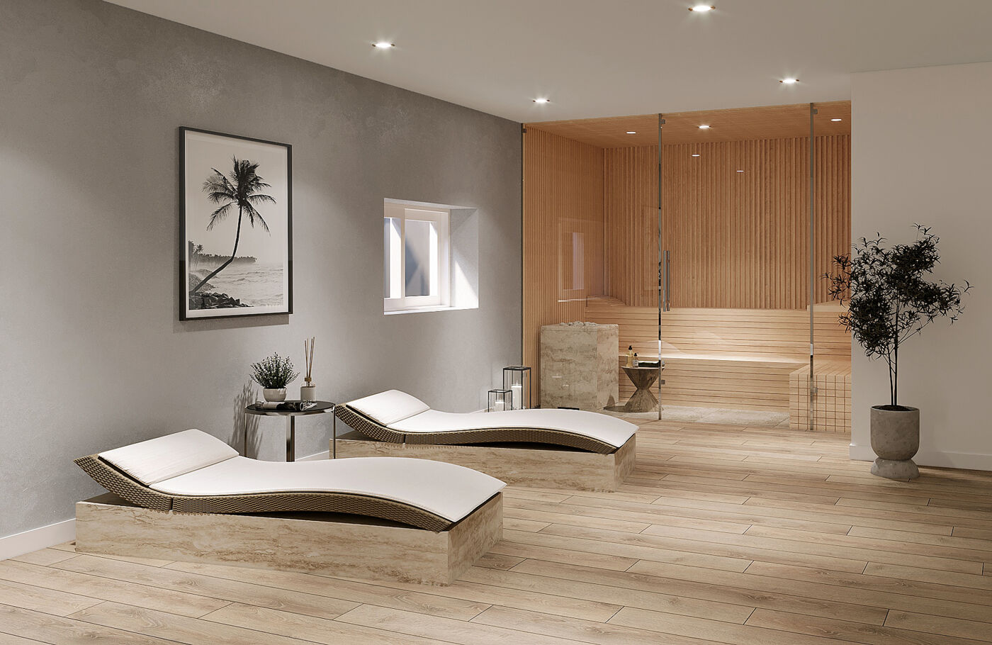 Hobbyraum Visualisierung