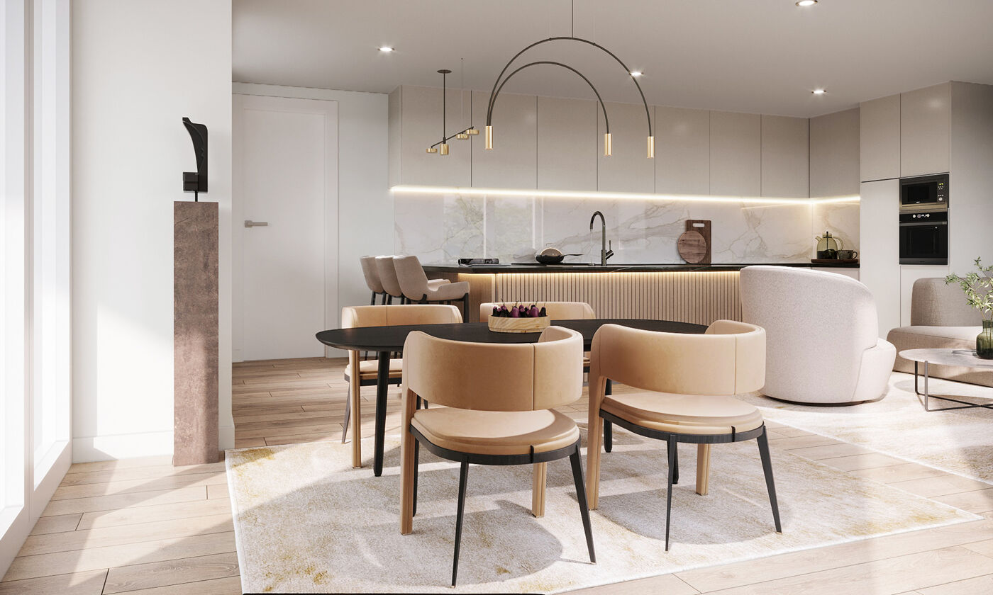 Wohnzimmer Visualisierung 2