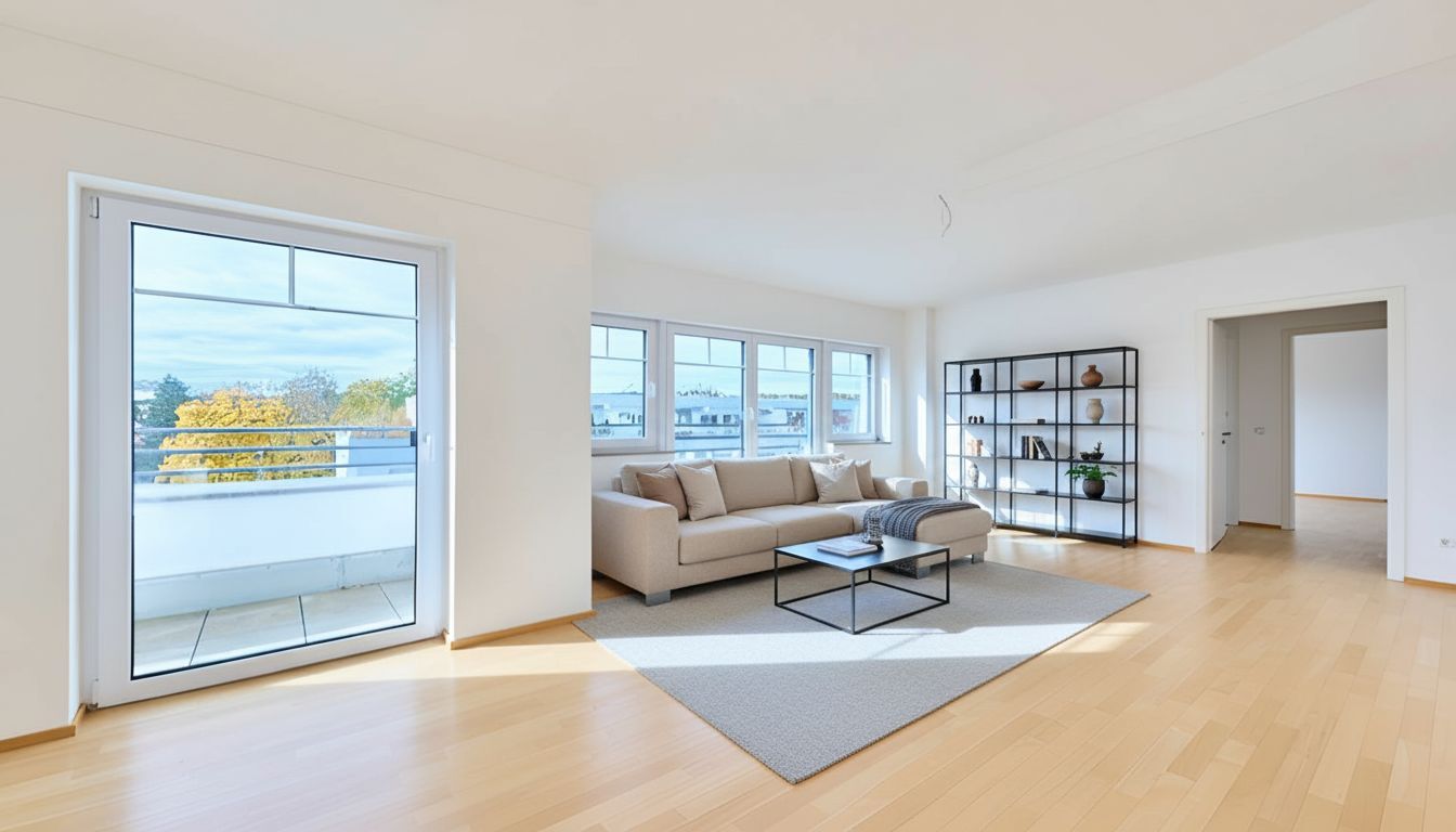 Wohnzimmer visualisiert