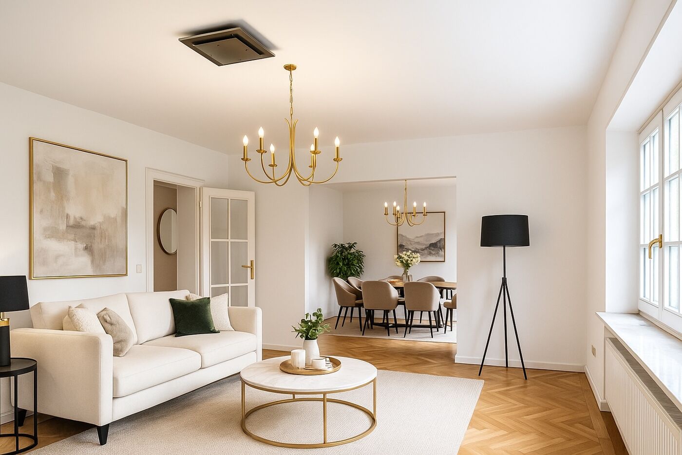 Wohnen & Essen Visualisierung