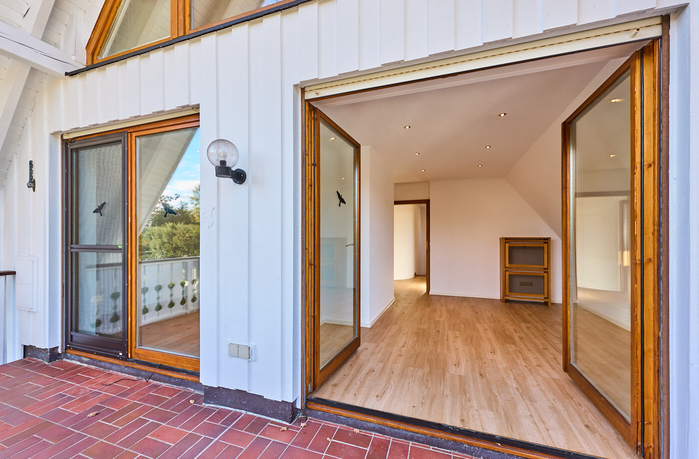 Blick in die Schlafräume