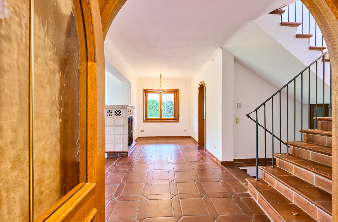 Blick zum Wohnbereich