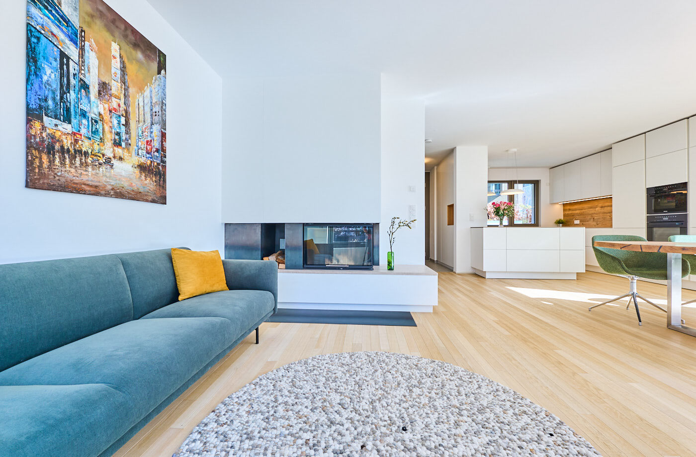 Wohnzimmer | Kamin
