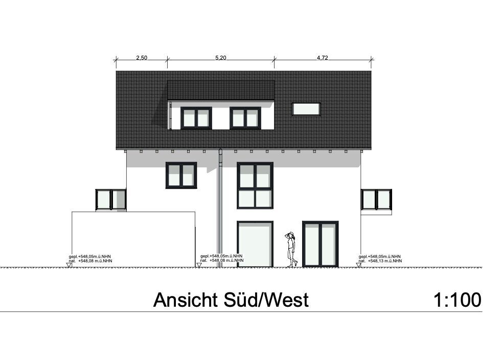 Ansicht Süd/West