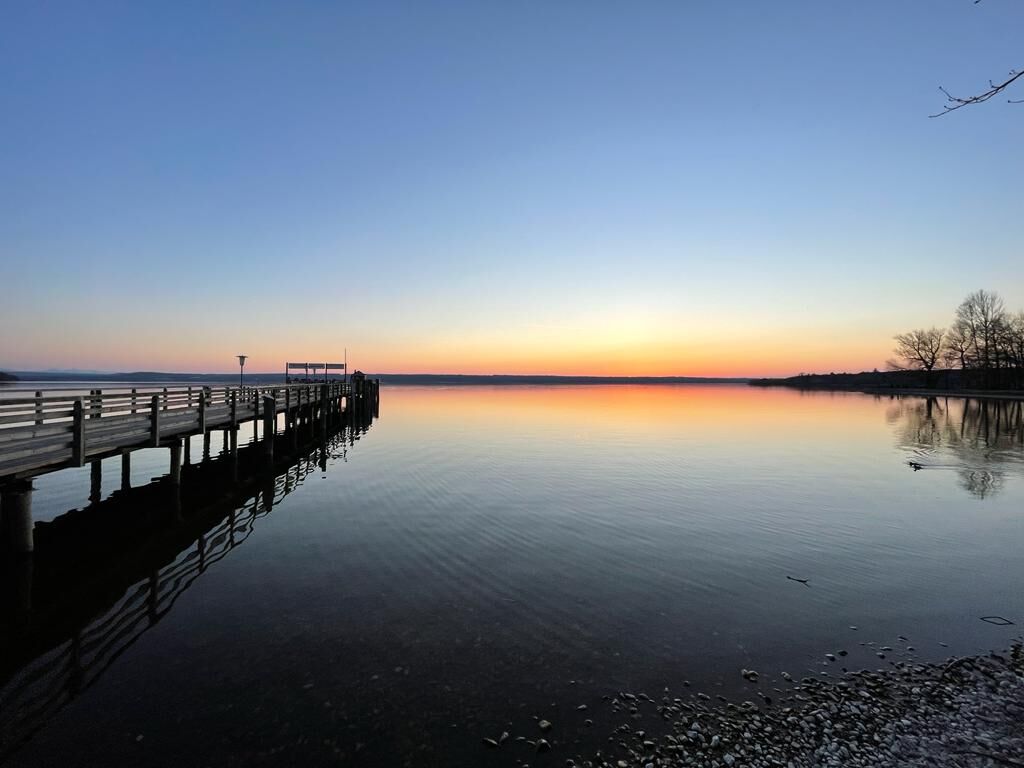 Abendstimmung am Steg
