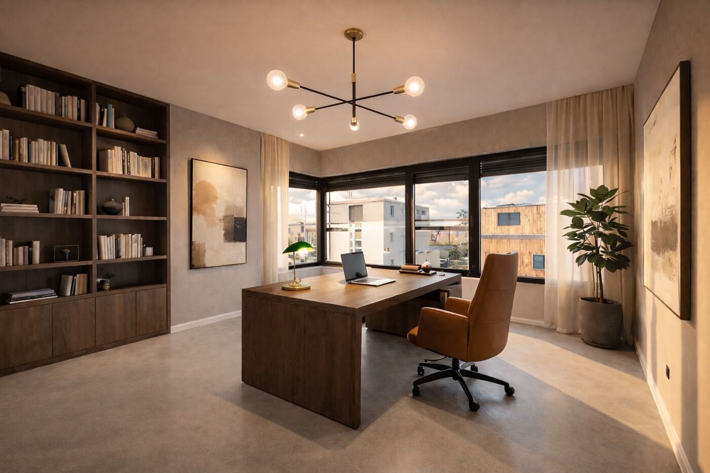 Visualisierung _Arbeitszimmer