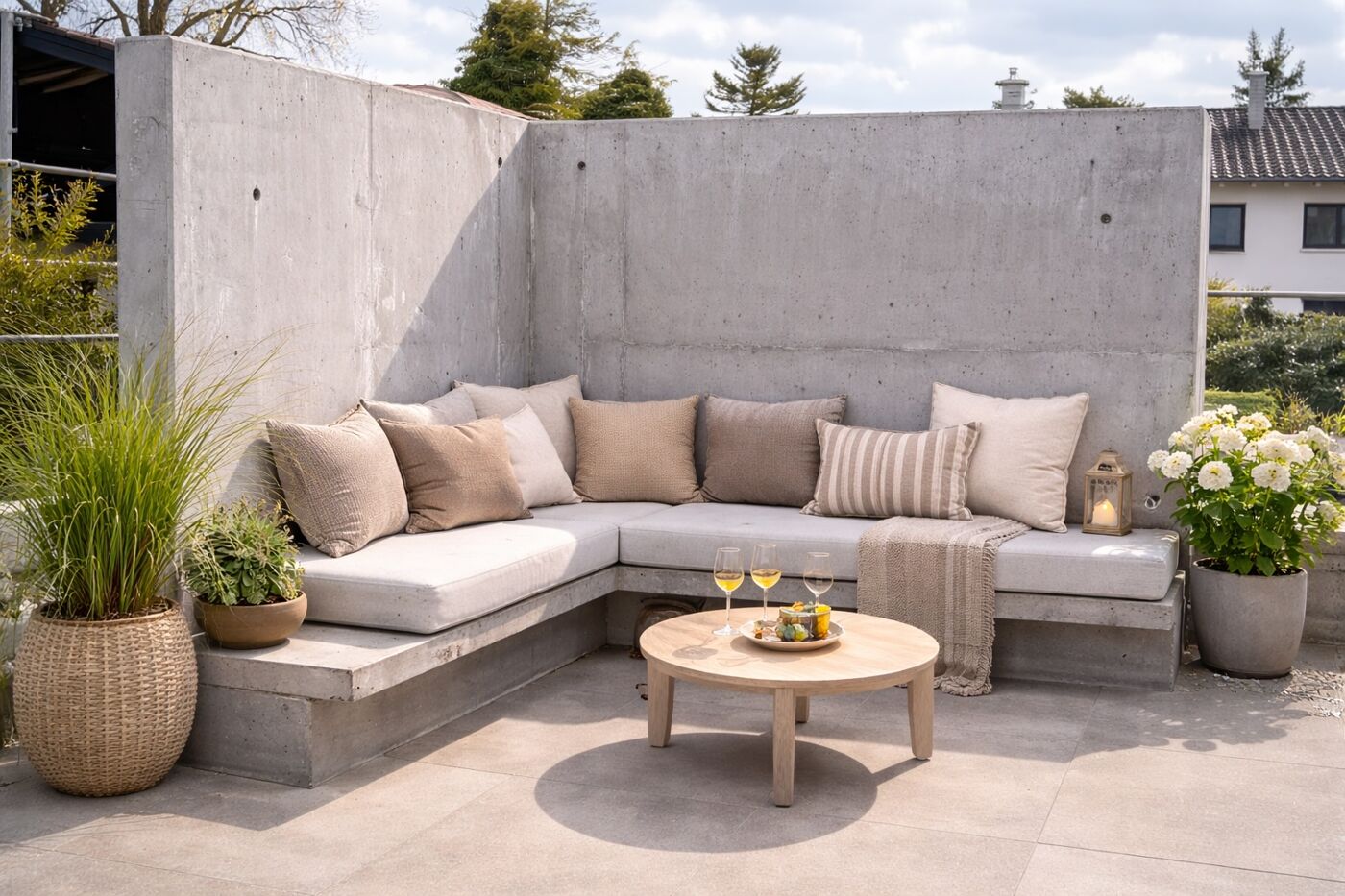 Visualisierung _Sitzecke Dachterrasse