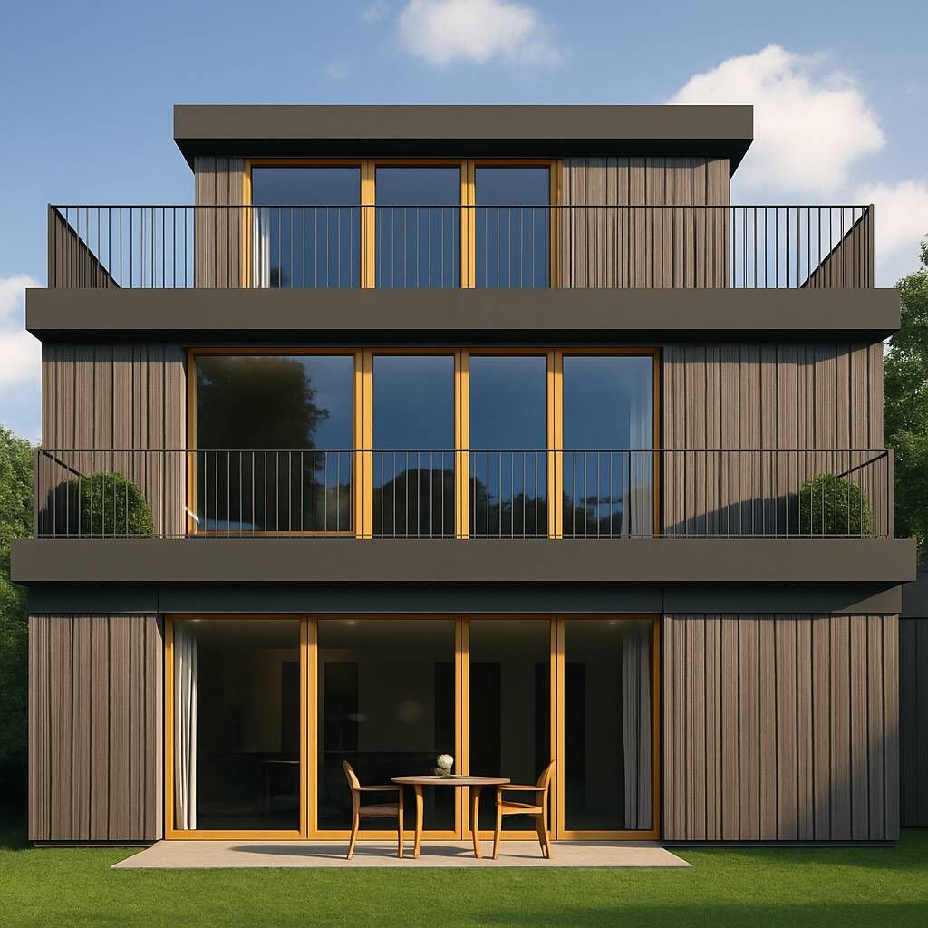 Visualisierung Variante 4  Außenansicht