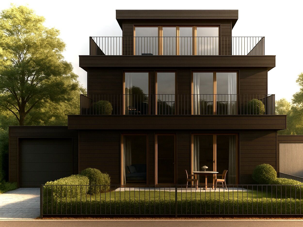 Visualisierung Variante 1 Außenansicht