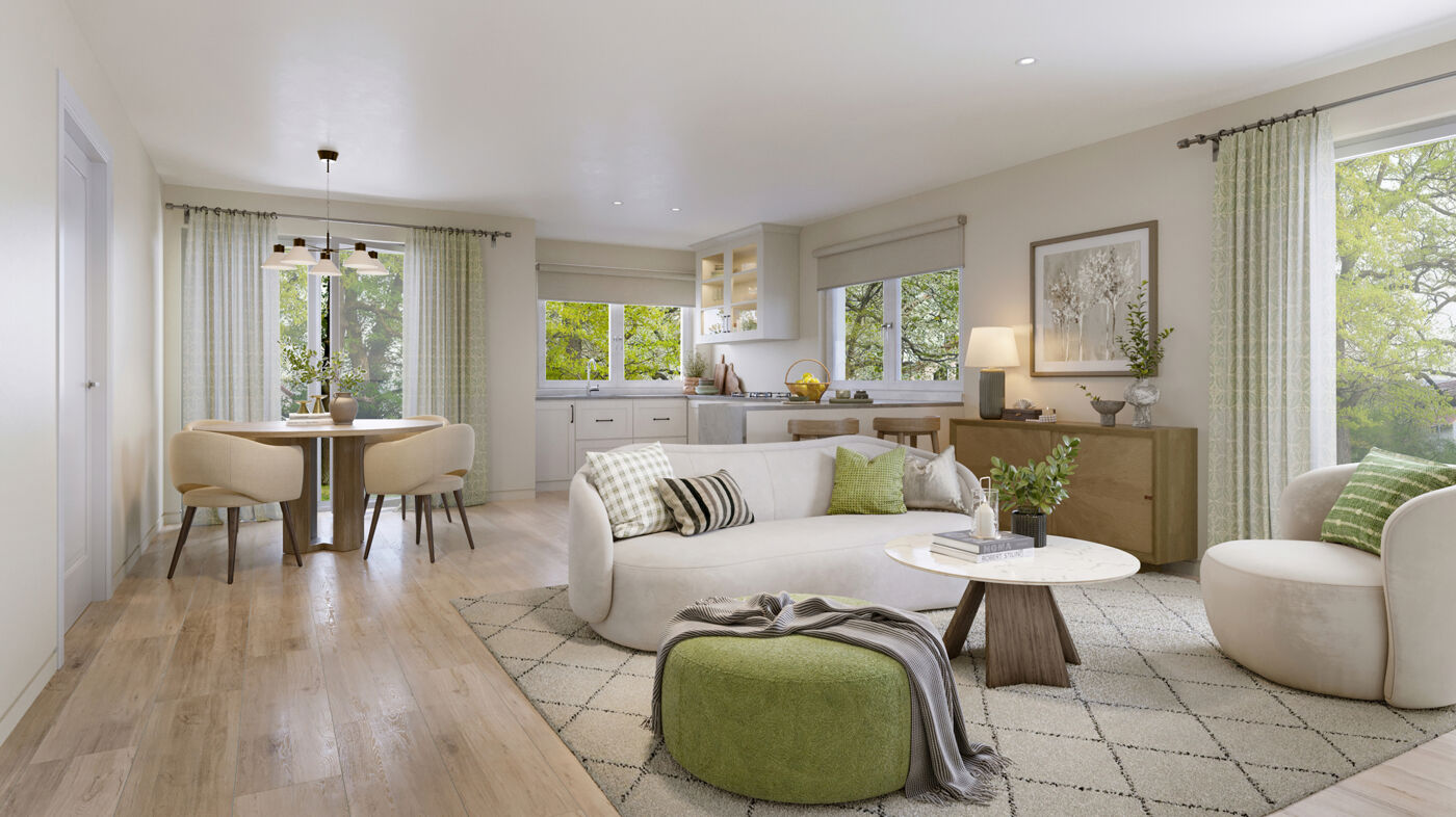 Wohnbereich - Visualisierung