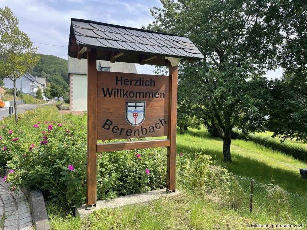 Ortseingangsschild der Gemeinde