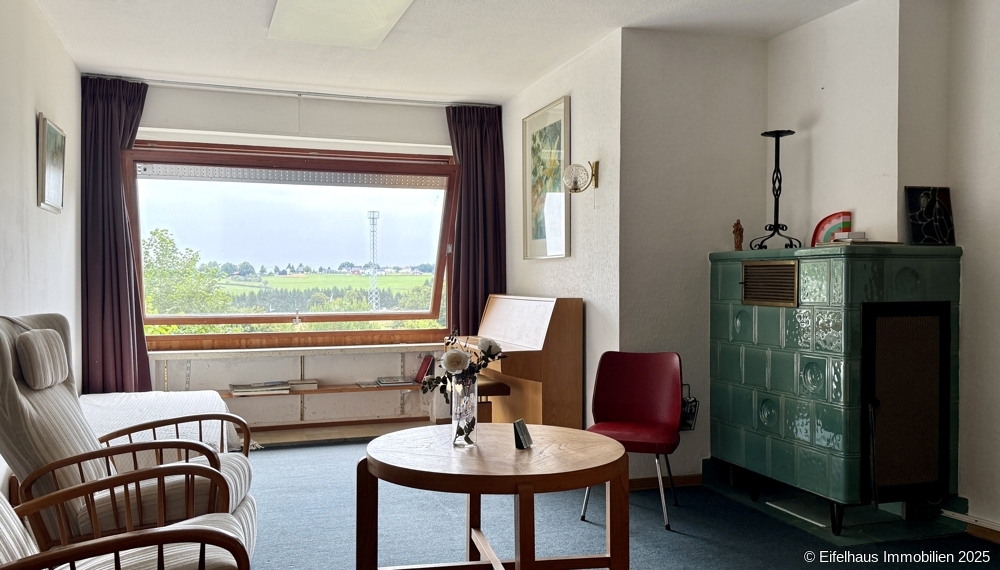 Wohn-Schlafzimmer mit Weitblick