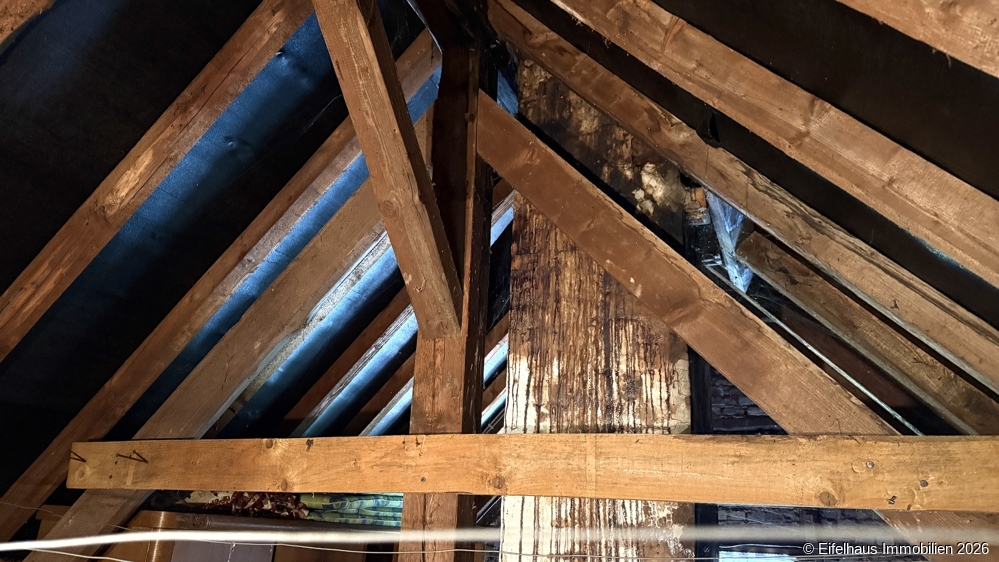 Makelloser Dachstuhl