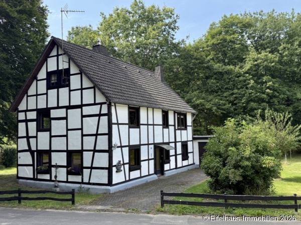 Ansicht Straße (Sackgasse am Waldrand)