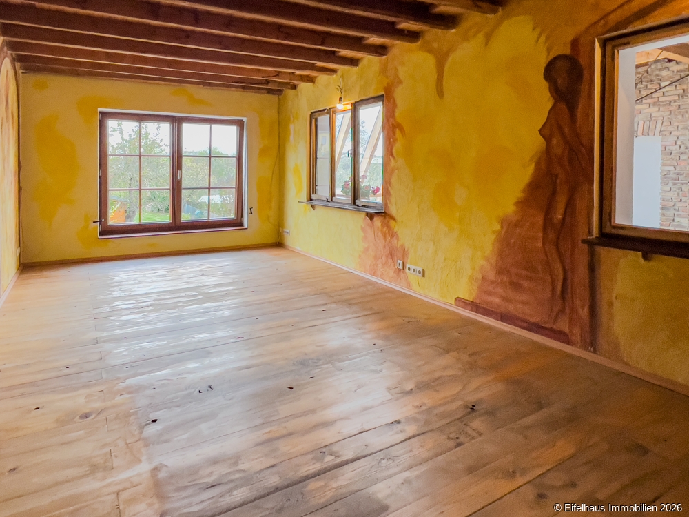 Schlafzimmer mit Ausrichtung zum Garten 