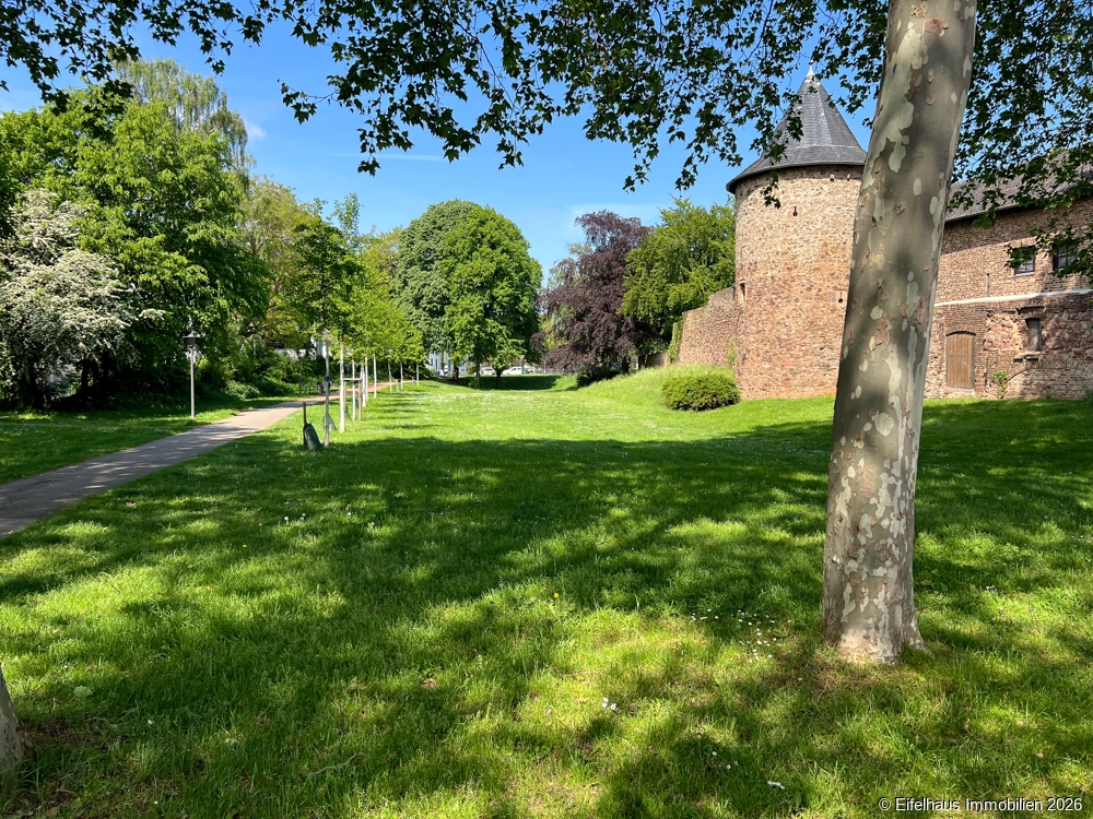  Park  direkt vor der Tür