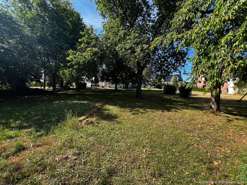 Garten mit Baumbestand 