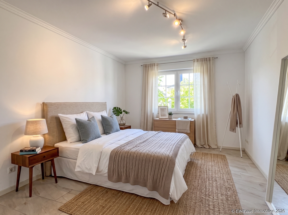 Einrichtungsbeispiel Schlafzimmer