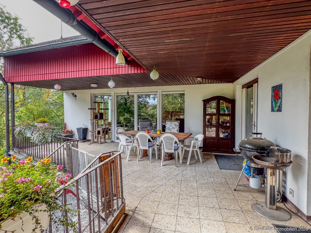 Sitzbereich Balkon