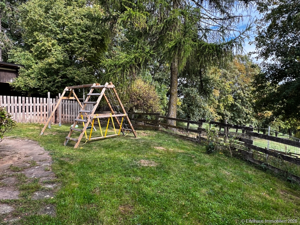 Gartenbereich unterhalb der Terrasse