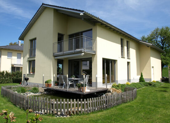 Ansicht mit pflanzen