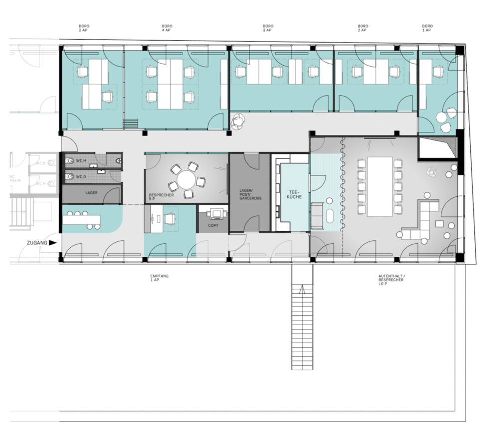 Grundriss 3. OG (Bestandsplan)