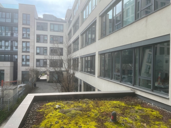 Ausblick in den Innenhof