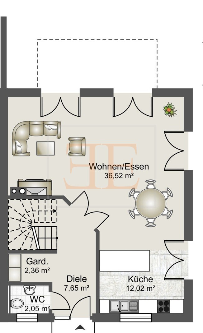 Grundriss EG