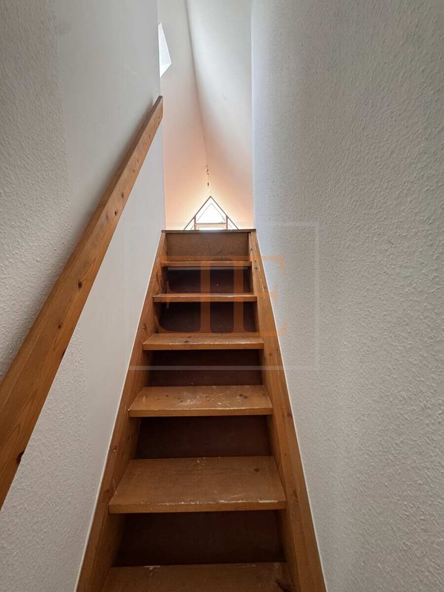 Aufgang zum Dachboden