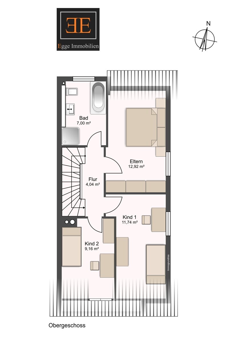 Grundriss Obergeschos
