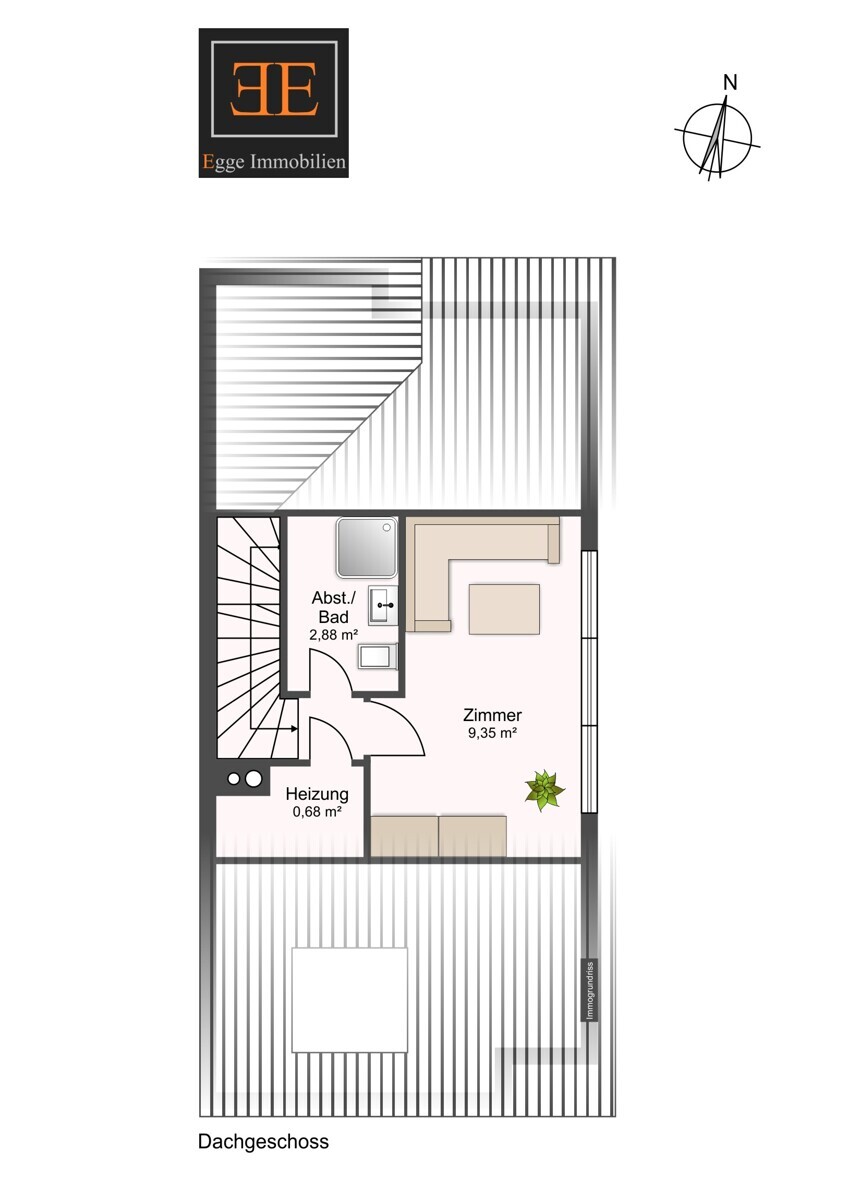 Grundriss Dachgeschoss