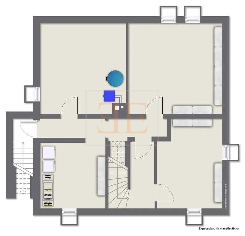 Grundriss Keller 