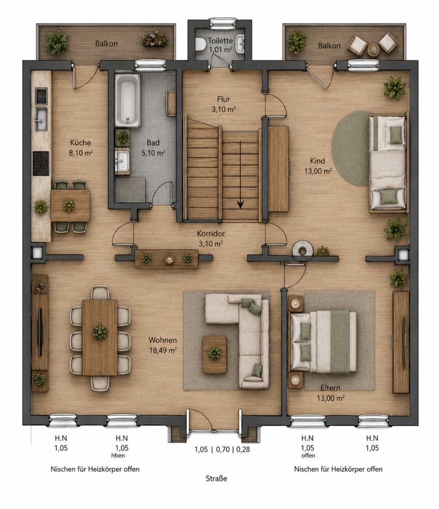 Grundriss 2.OG