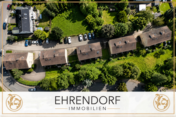Drohnenaufnahme Häuser
