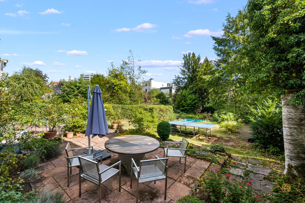 Terrasse und Garten