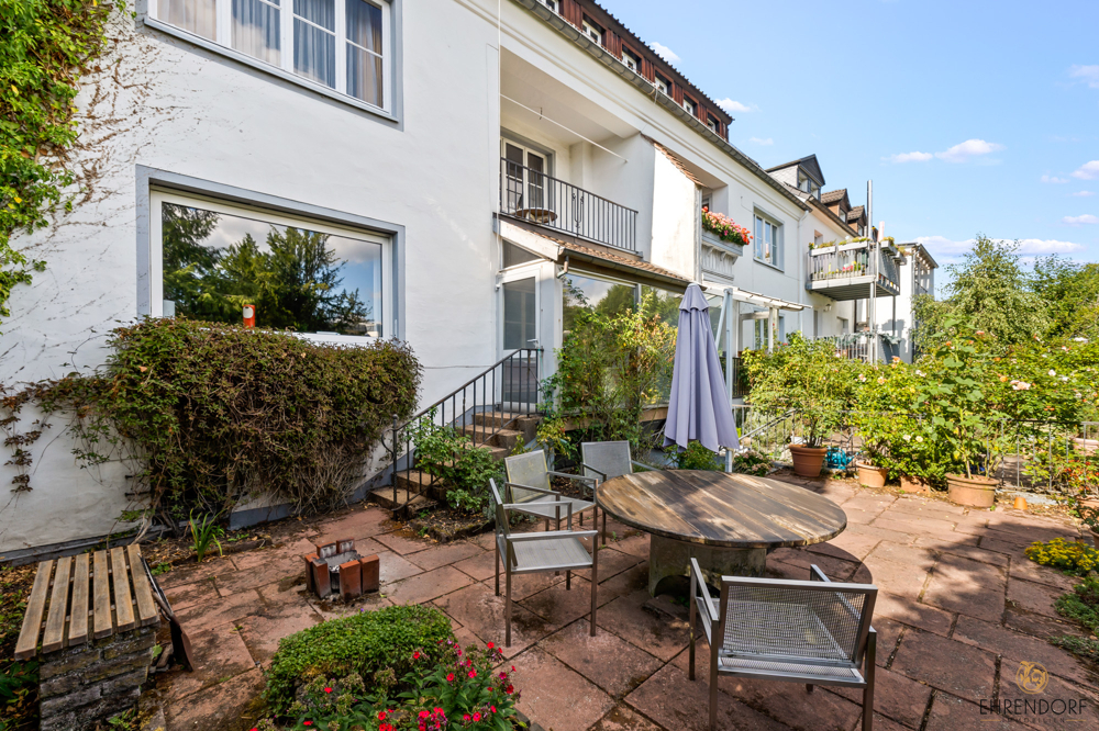 Rücksansicht Terrasse