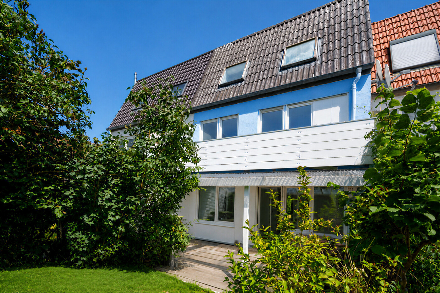Terrasse und Garten 