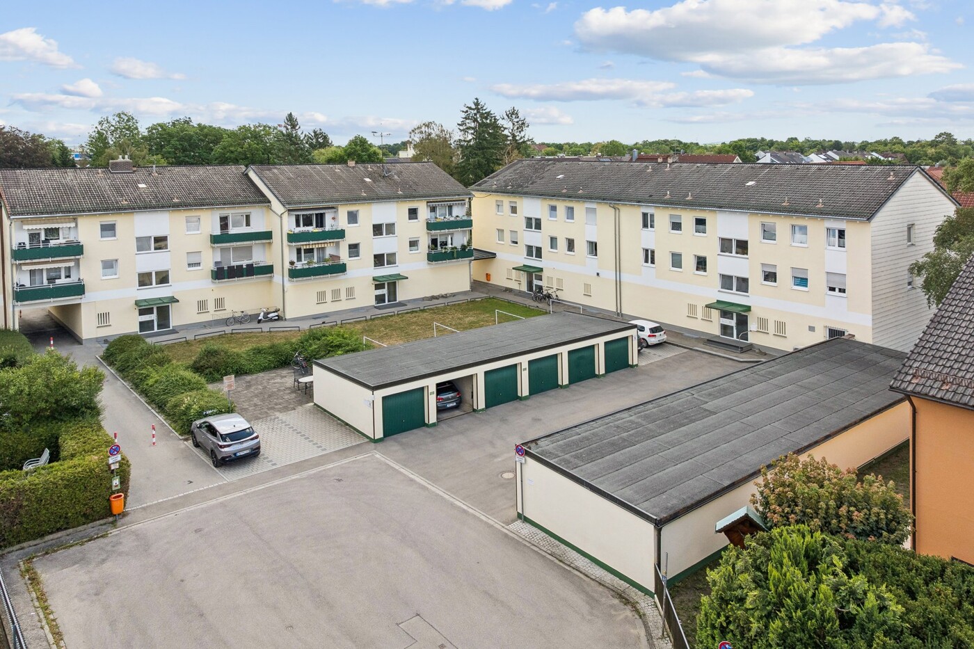Hausansicht Luftbild