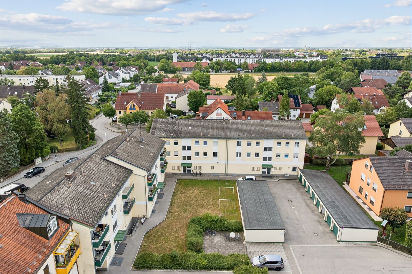Hausansicht Luftbild