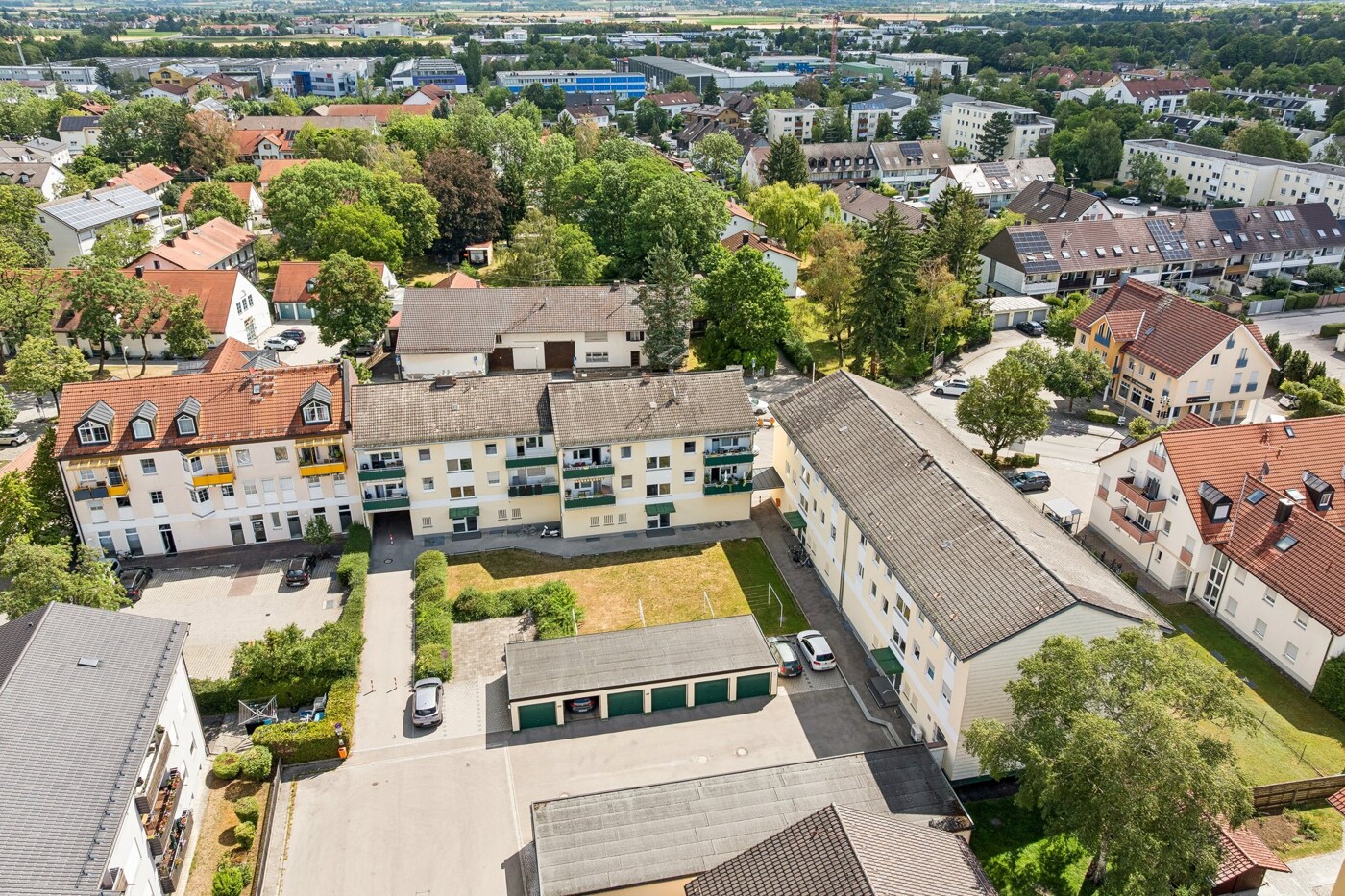 Hausansicht Luftbild