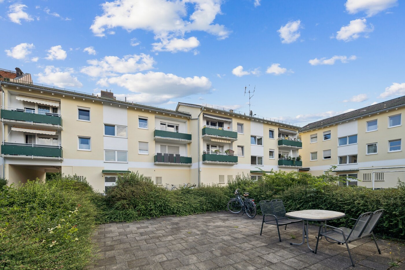 Hausansicht innenhofseitig