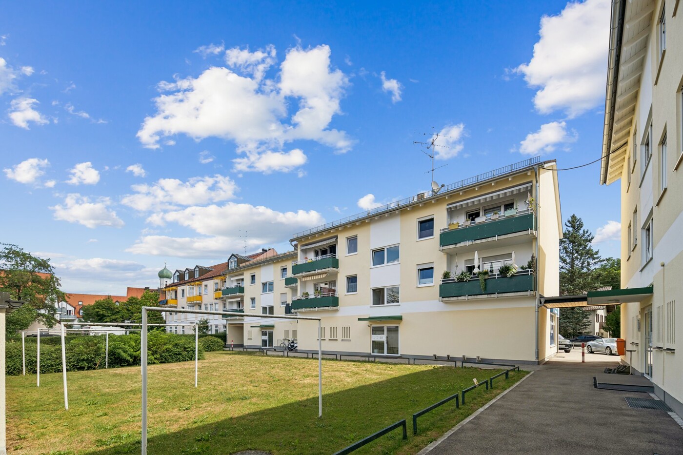 Hausansicht innenhofseitig