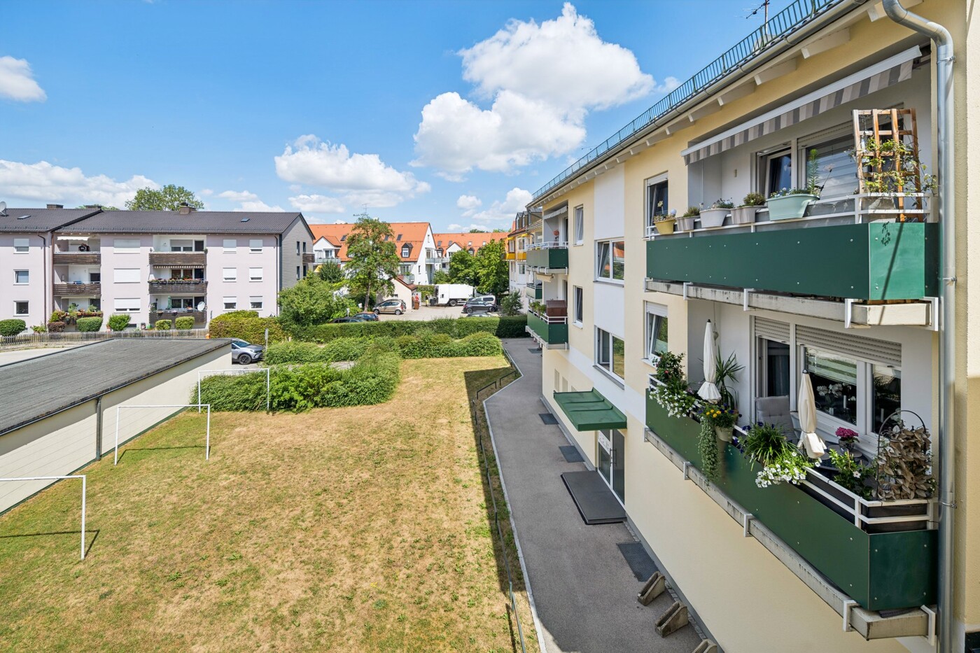 Hausansicht innenhofseitig