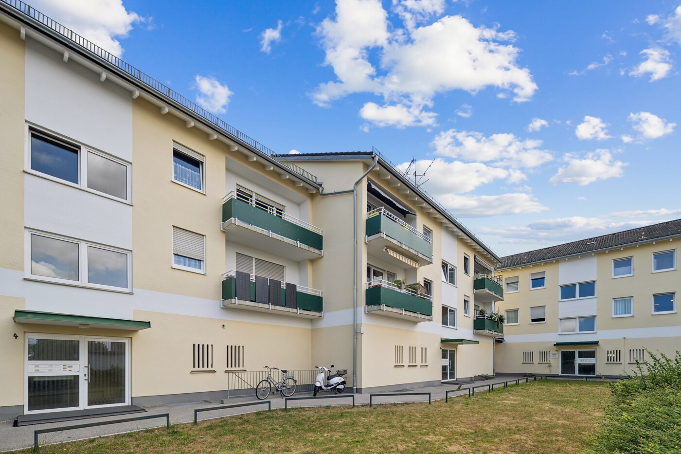 Hausansicht innenhofseitig