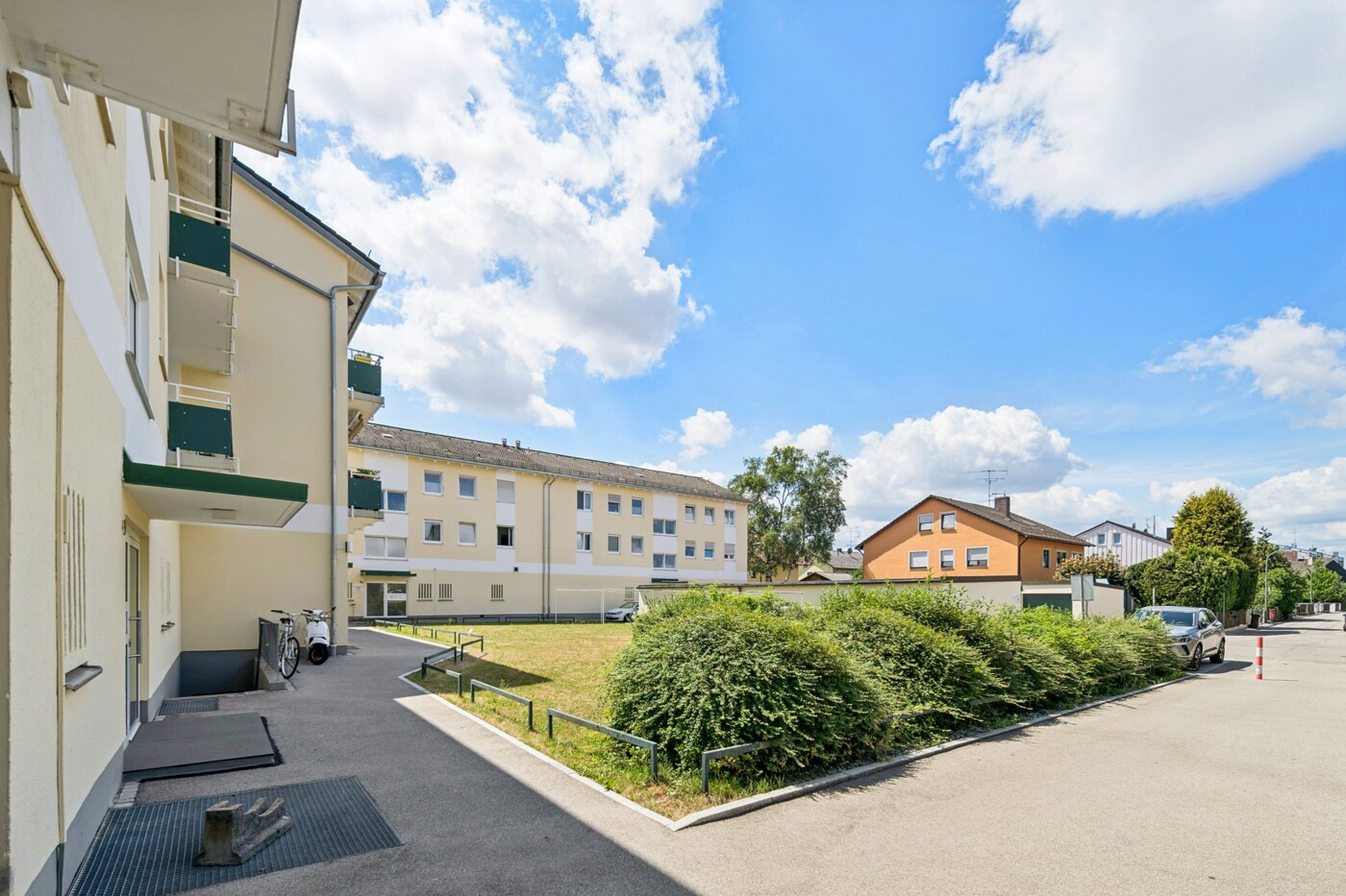Hausansicht innenhofseitig