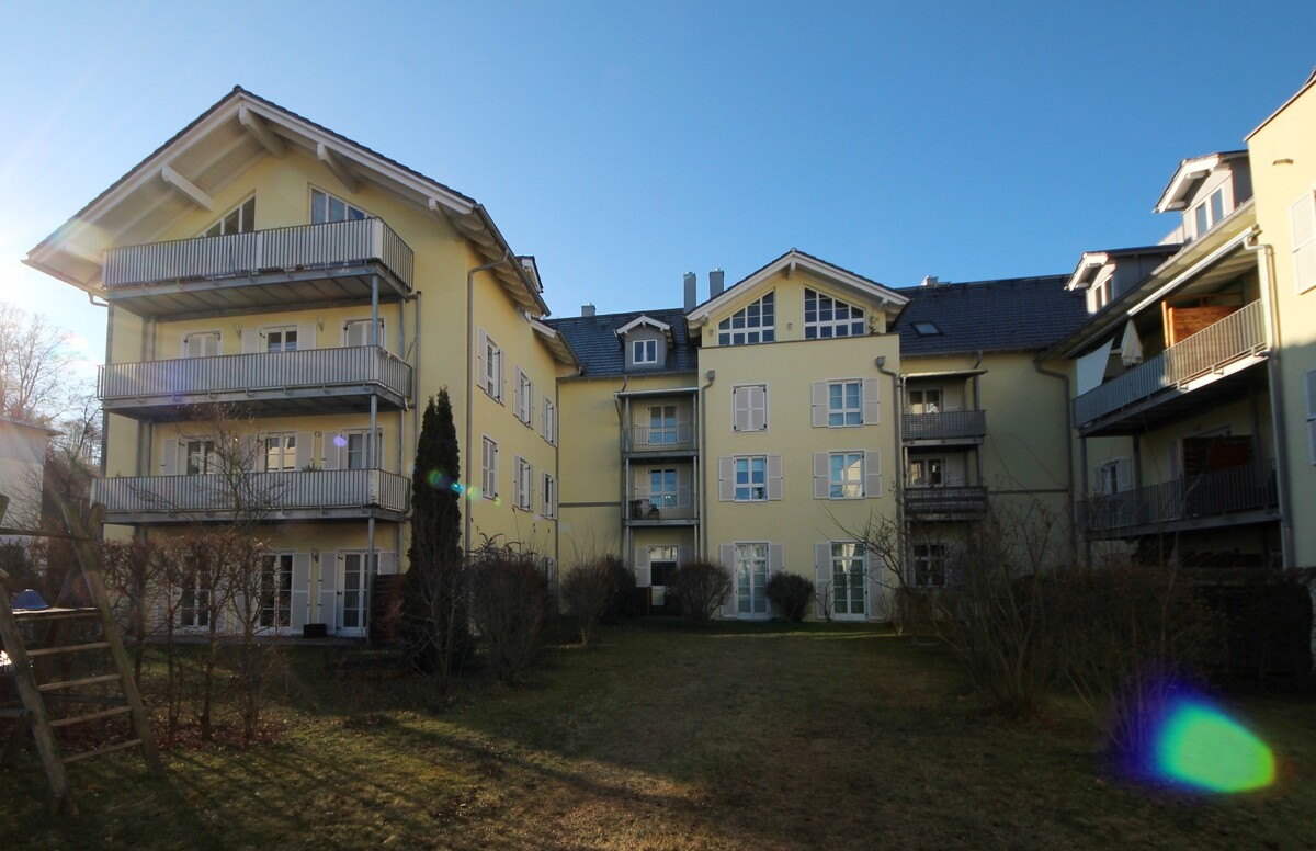 Blick auf die Immobilie