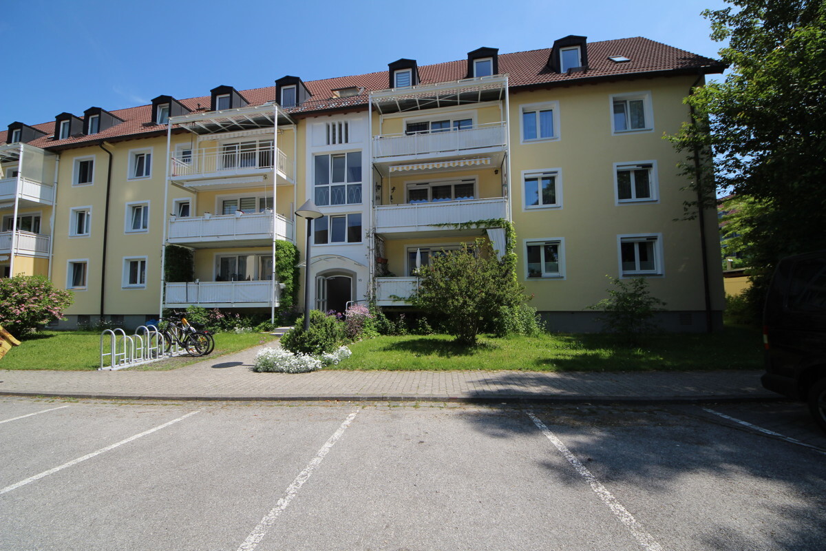 Blick auf die Immobilie