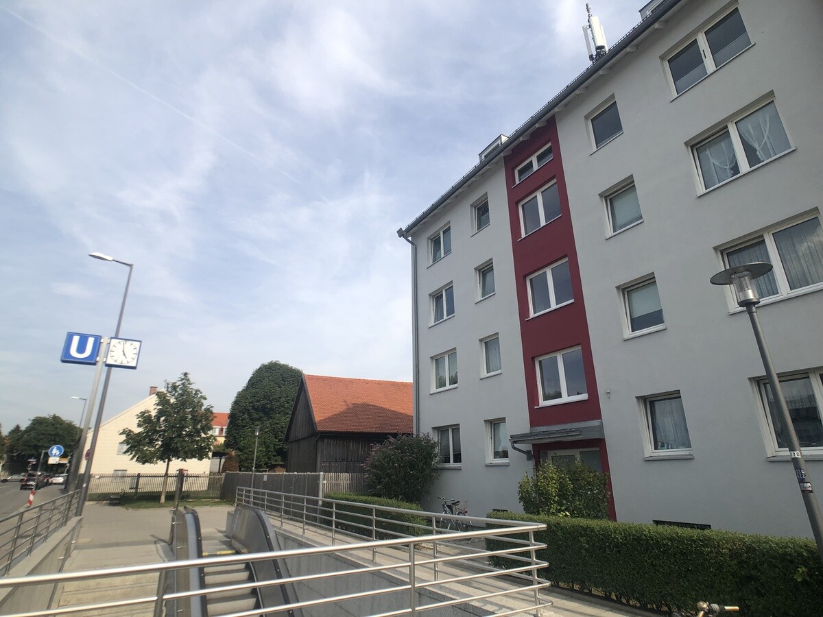 Blick auf die Immobilie