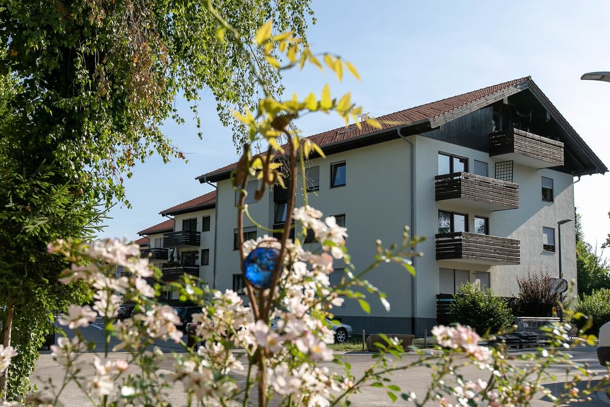 Blick auf die Immobilie